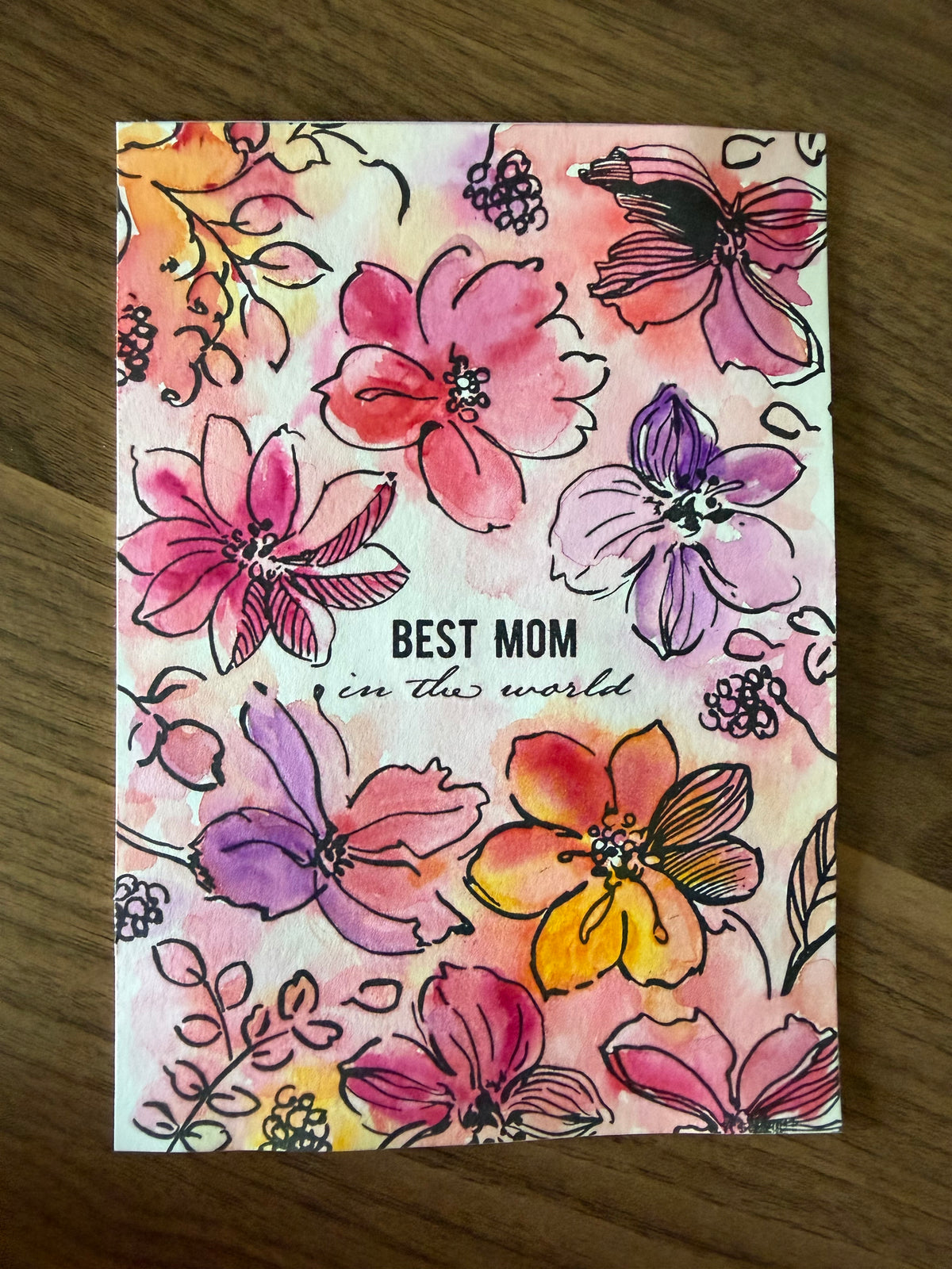 Handmade Mother's Day Card