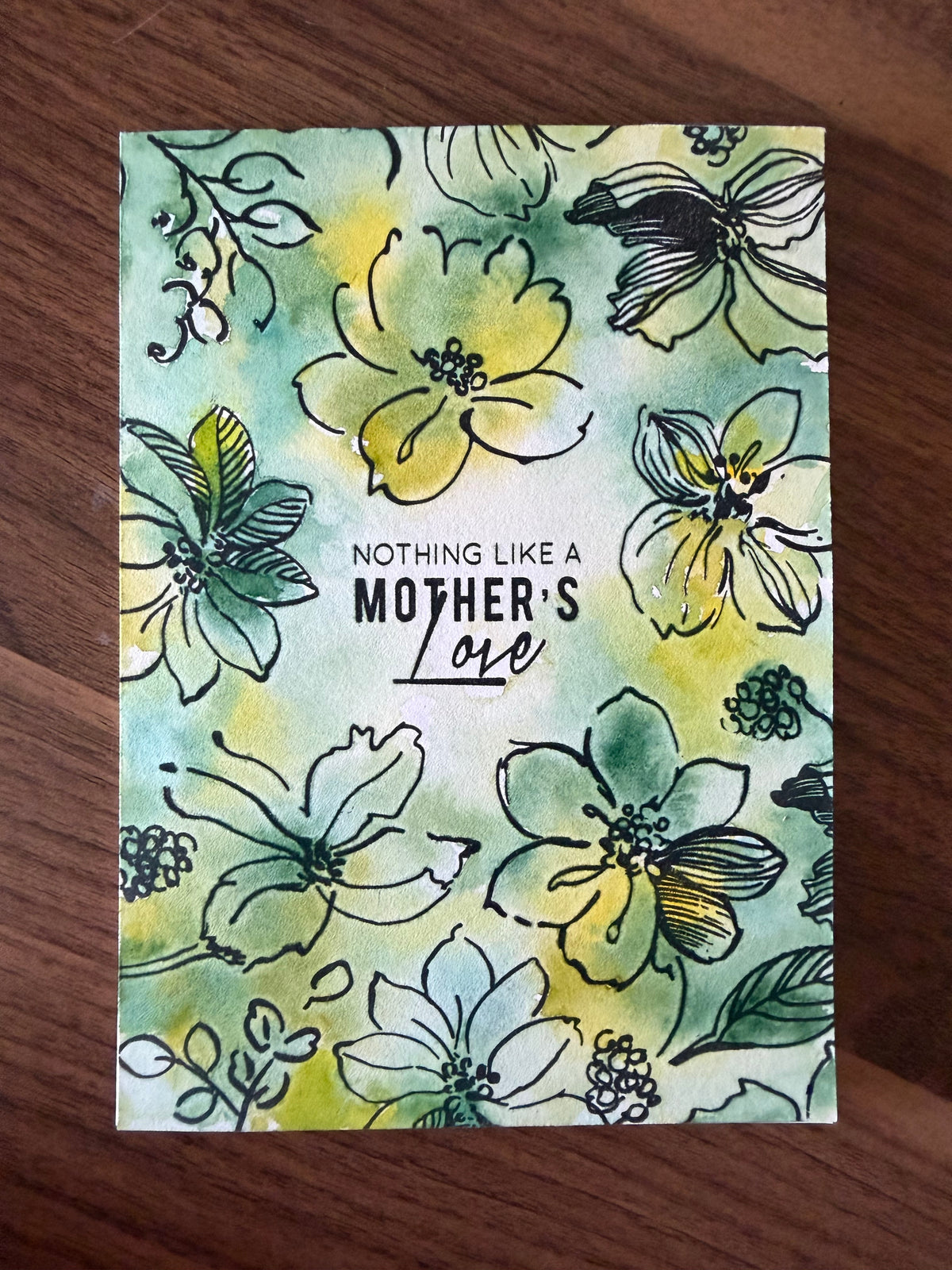 Handmade Mother's Day Card