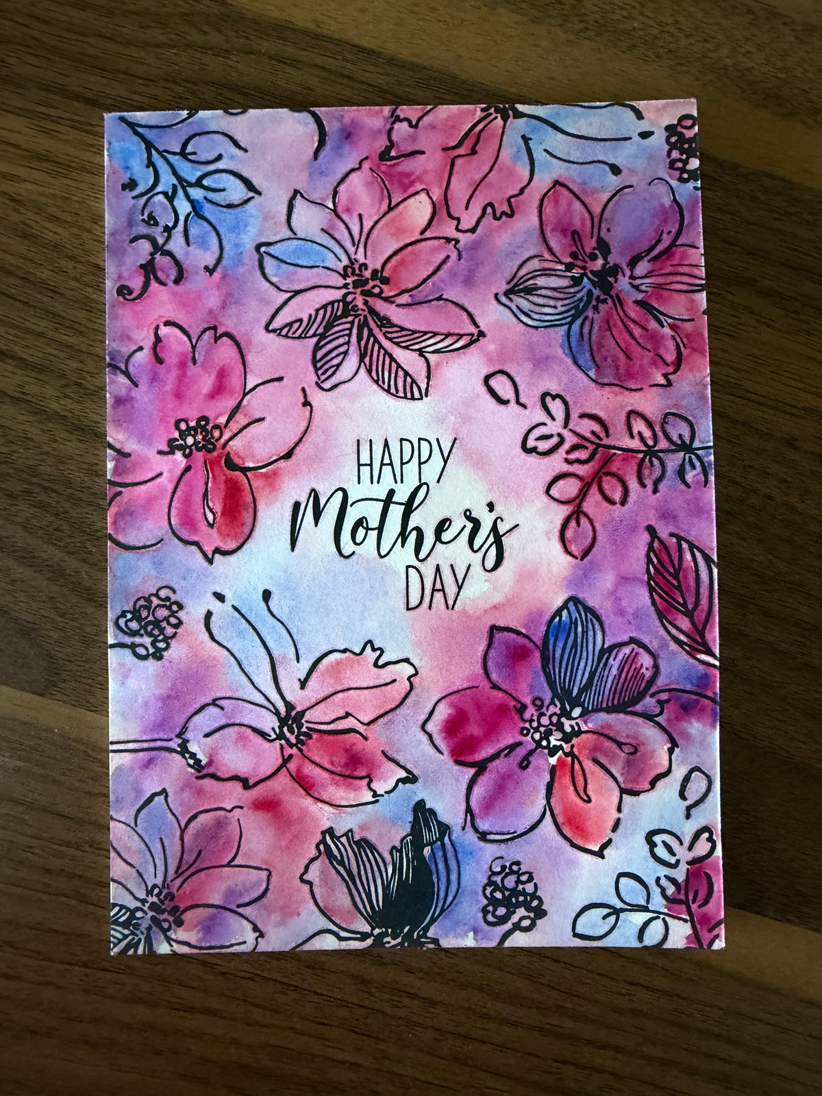 Handmade Mother's Day Card